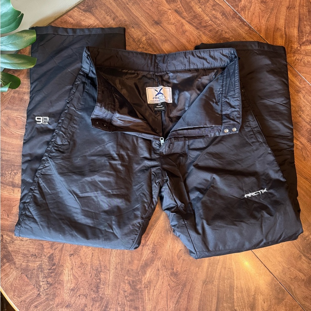Arctix Men's Medium Black Snow Pants Ski Snowboard Outdoor Gorpcore